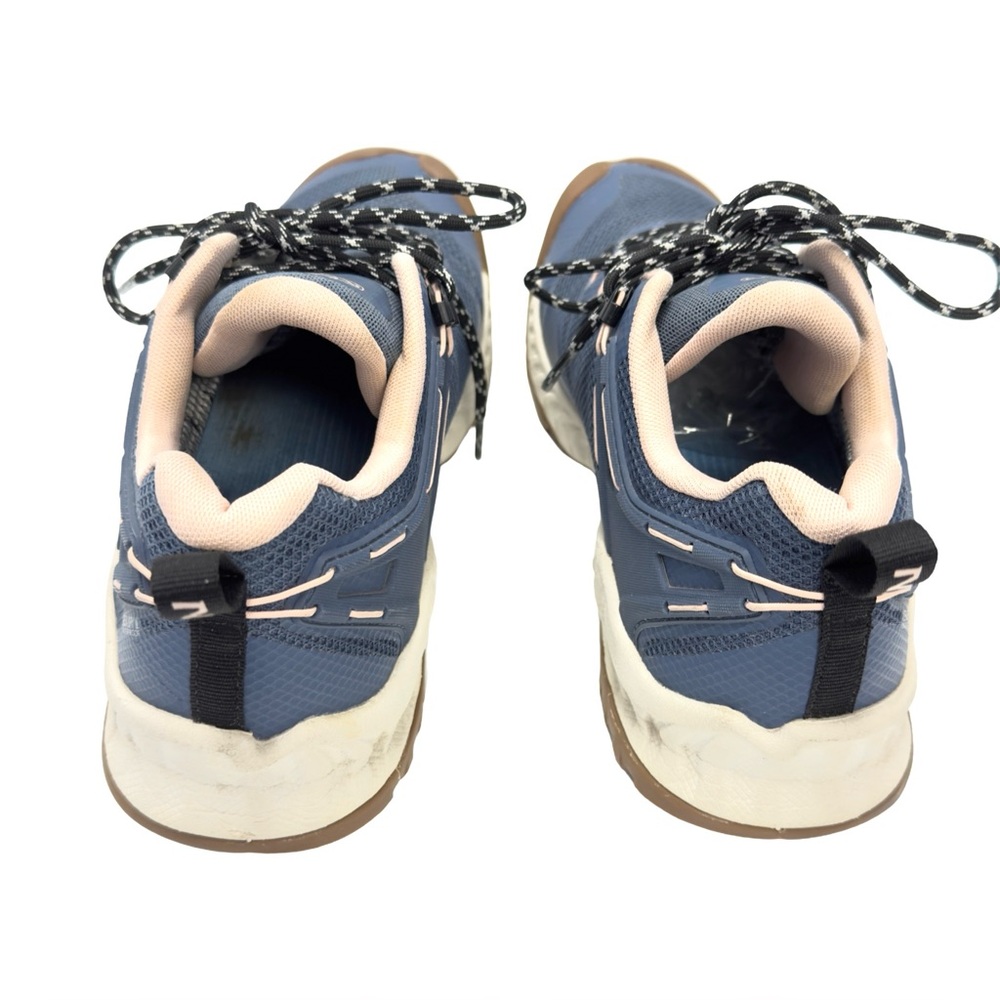 KEEN Women’s NXIS EVO Waterproof Blue Peachy Hiking Shoes Size 10 - Picture 5 of 7